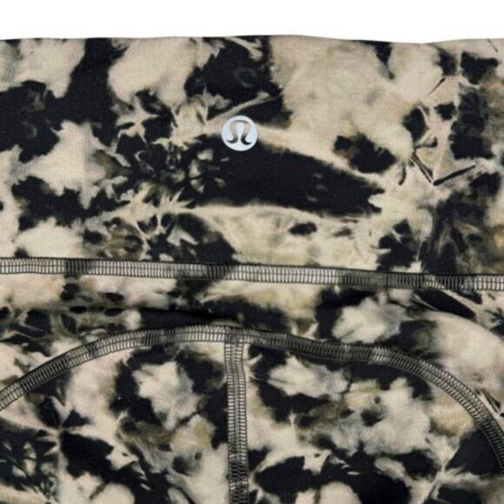 Lululemon Invigorate High-Rise Tight 25" Everlux In Dispersed Light Raw Linen - Picture 8 of 9